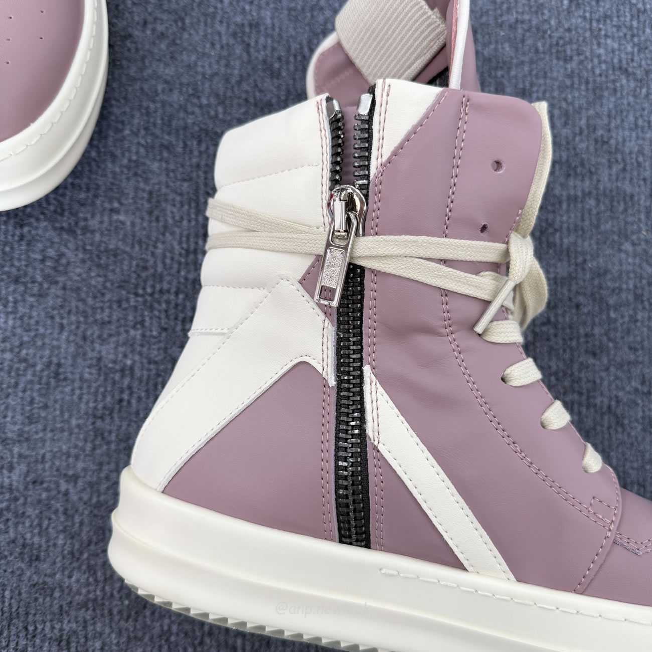 Rick Owens Geobasket Sneakers Pink (2) - www.newkick.vip